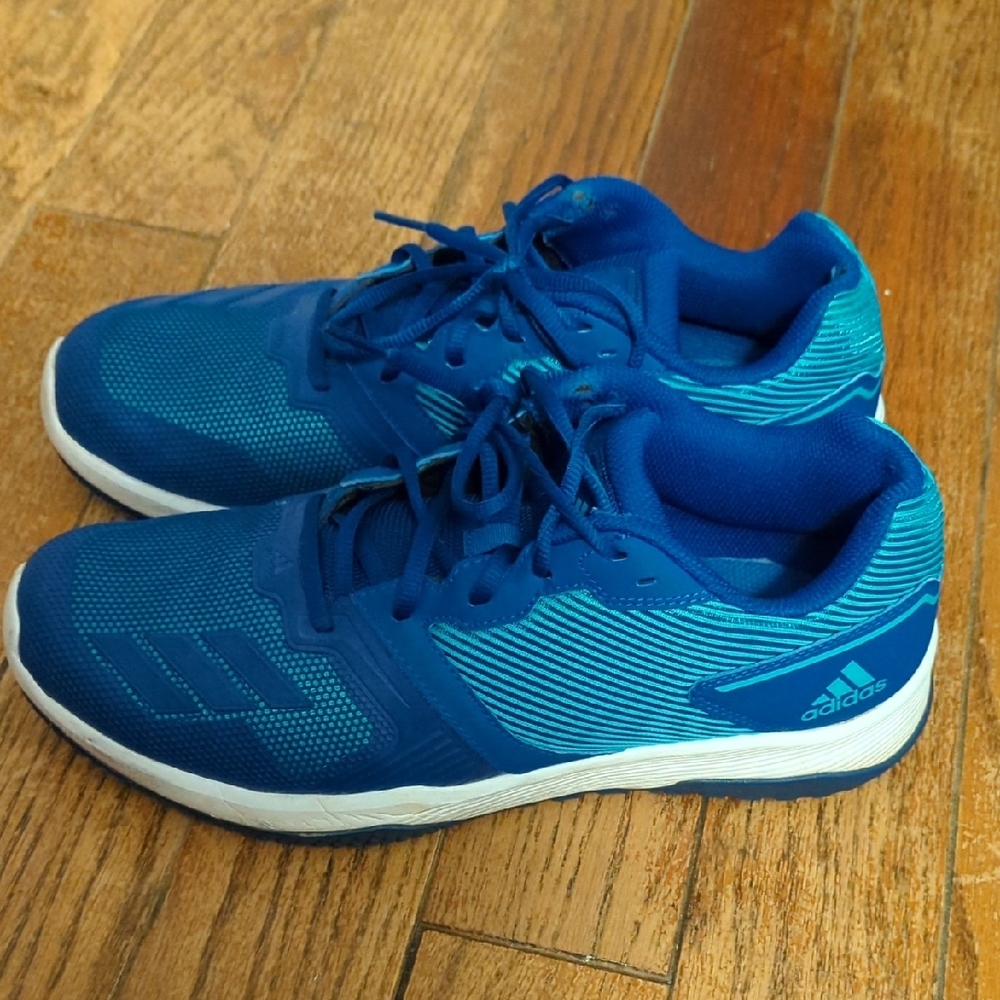 Adidas Men's Vibrant Blue Athletic Shoes